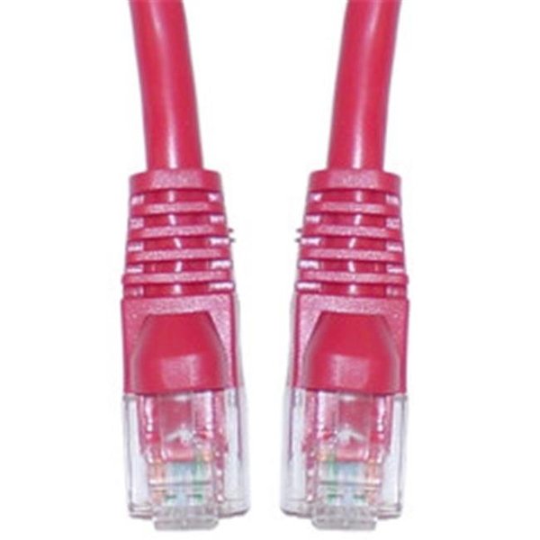 Cable Wholesale CableWholesale 10X6-07135 Cat5e Red Ethernet Patch Cable  Snagless Molded Boot  35 foot 10X6-07135